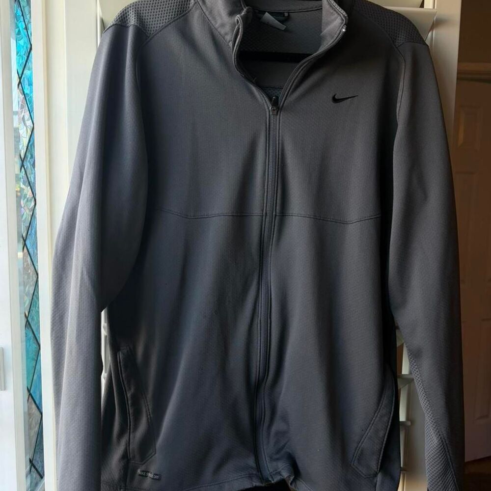 Nike Sphere Dry Men's Grey Zip Up